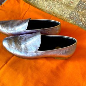 Rebecca Minkoff metallic loafer